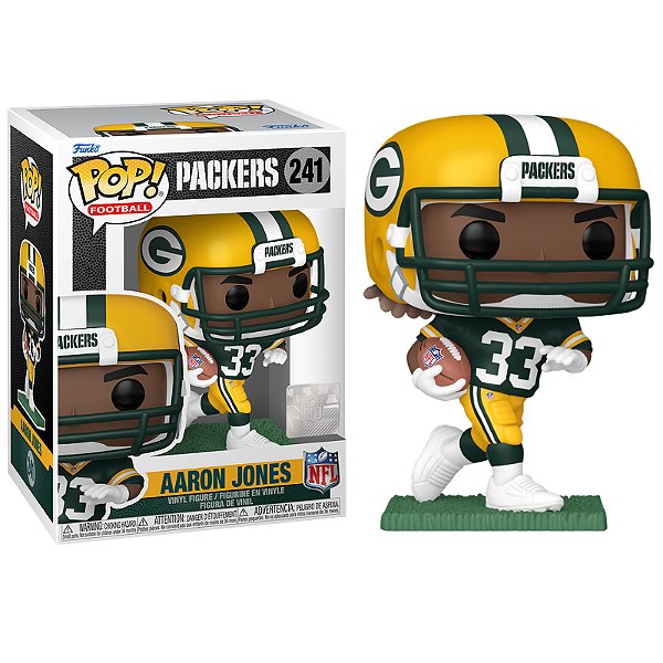 Funko Pop! Football NFL Packers Aaron Jones 241 Exclusivo
