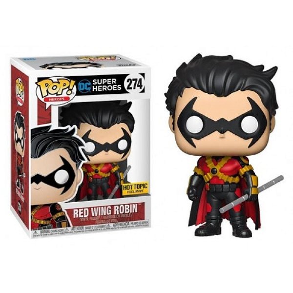 Funko Pop! Heroes Dc Super Heroes Red Wing Robin 274 Exclusivo