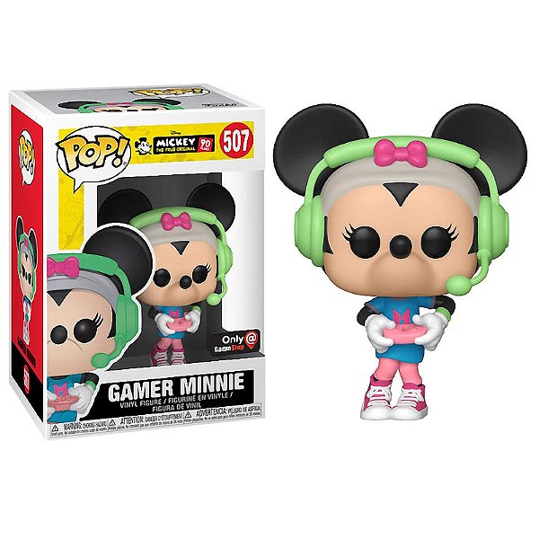 Funko Pop! Disney Mickey Gamer Minnie 507 Exclusivo