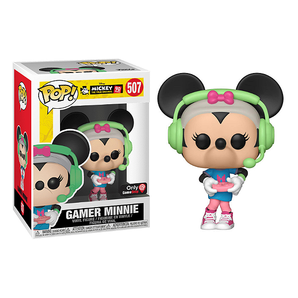Funko Pop! Disney Mickey Gamer Minnie 507 Exclusivo