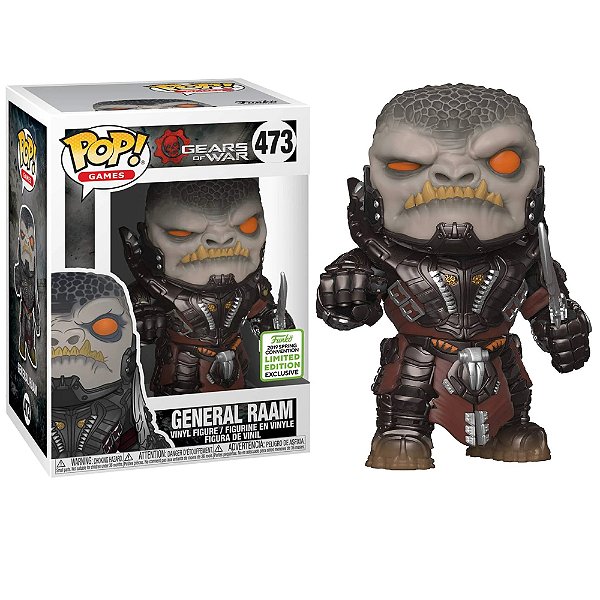 Funko Pop! Games Gears Of War General Raam 473 Exclusivo