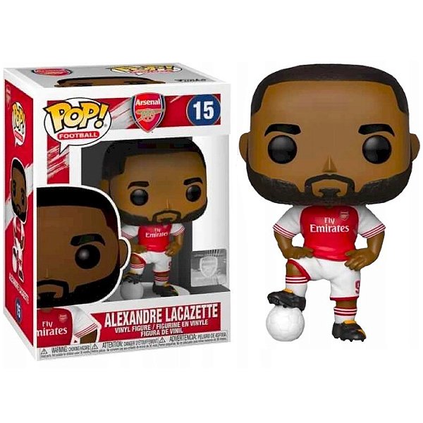 Funko Pop! Football / Futebol Arsenal Alexandre Lacazette 15 Exclusivo