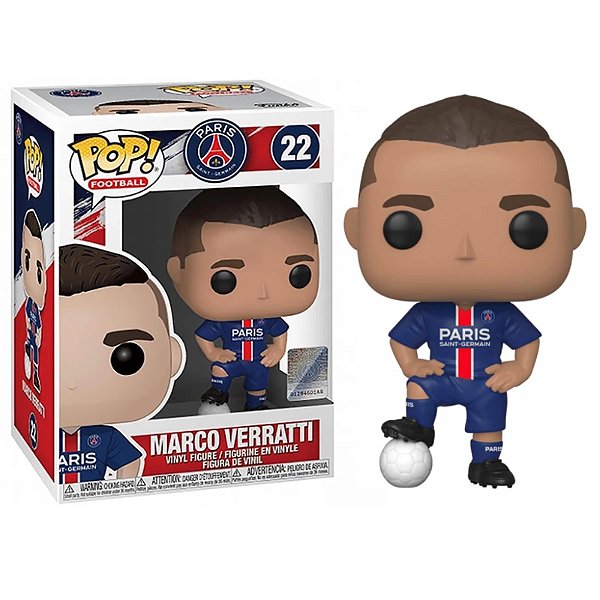 Funko Pop! Football / Futebol Paris Marco Verratti 22 Exclusivo