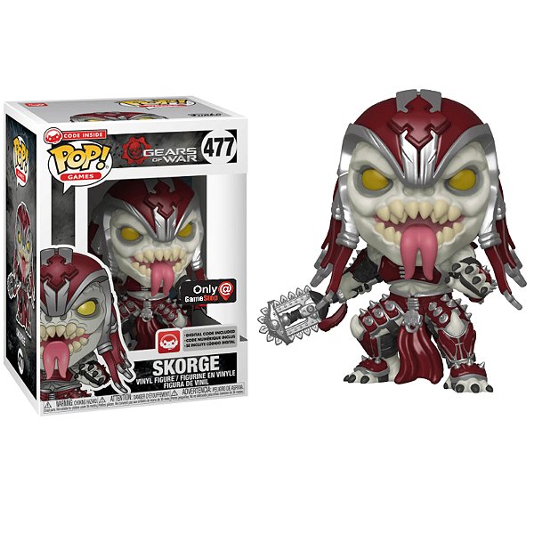 Funko Pop! Games Gears Of War Skorge 477 Exclusivo