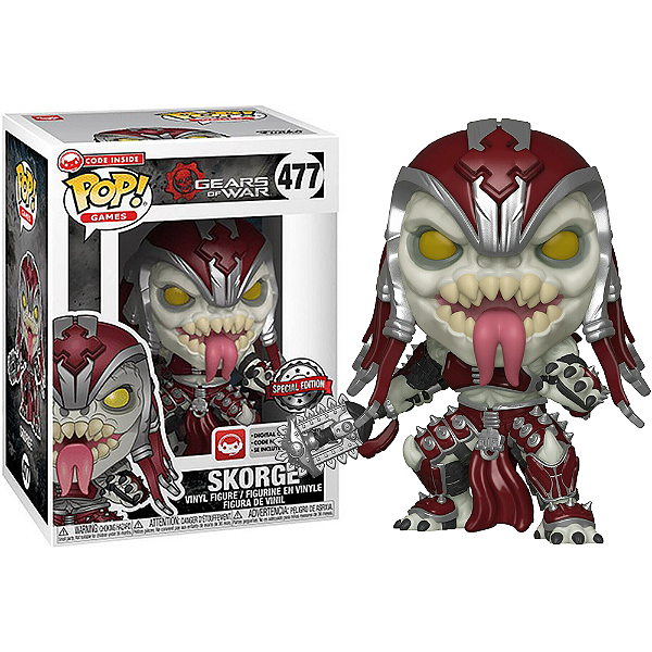 Funko Pop! Games Gears Of War Skorge 477 Exclusivo