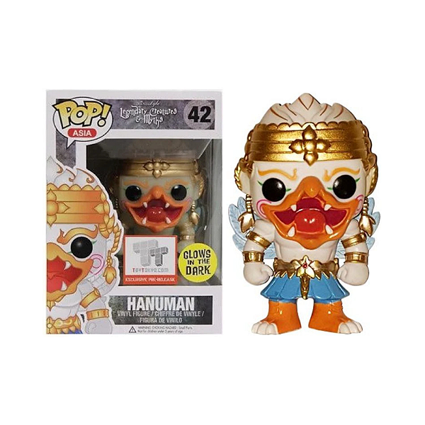 Funko Pop! Asia Legendary Creatures Ilbo Hanuman 42 Exclusivo Glow
