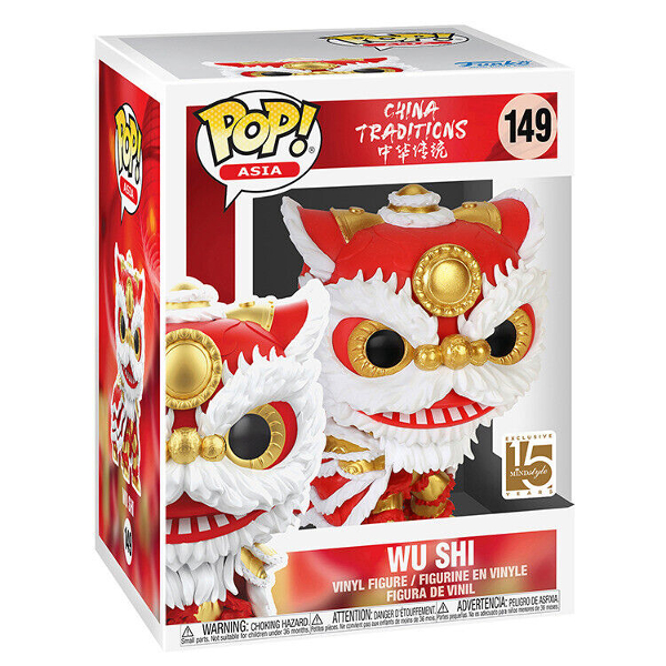 Funko Pop! Asia China Traditions Wu Shi 149 Exclusivo