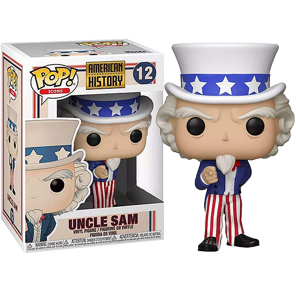 Funko Pop! Icons American History Uncle Sam 12 Exclusivo