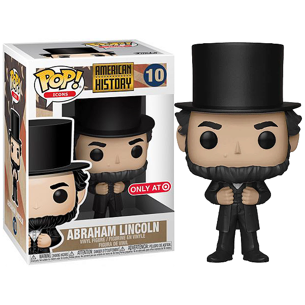 Funko Pop! Icons American History Abraham Lincoln 10 Exclusivo