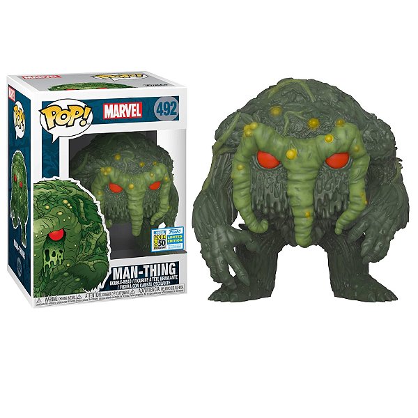 Funko Pop! Marvel Man-Thing 492 Exclusivo