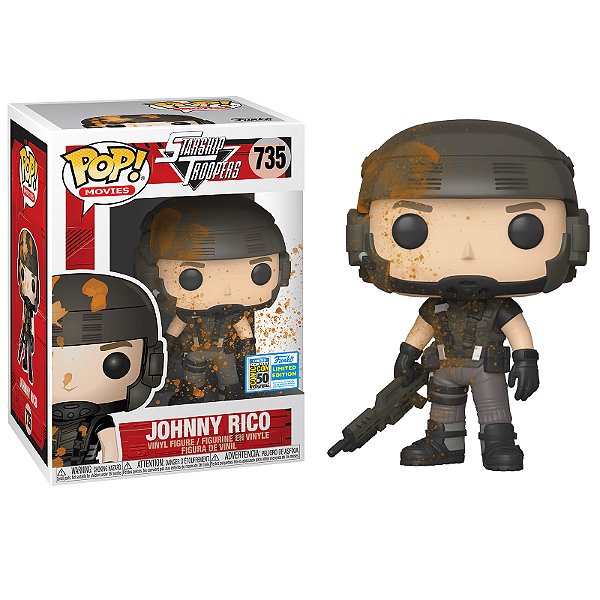 Funko Pop! Filme Tropas Estelares / Starship Troopers Johnny Rico 735 Exclusivo