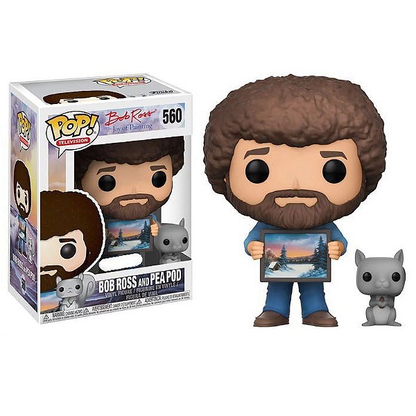 Funko Pop! Television Bobs Ross And Pea Pod 560 Excusivo