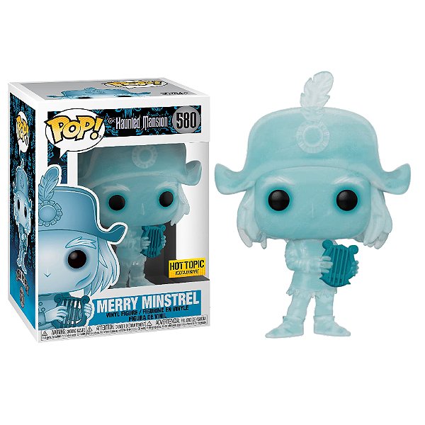 Funko Pop! The Haunted Mansion Merry Minstrel 580 Exclusivo