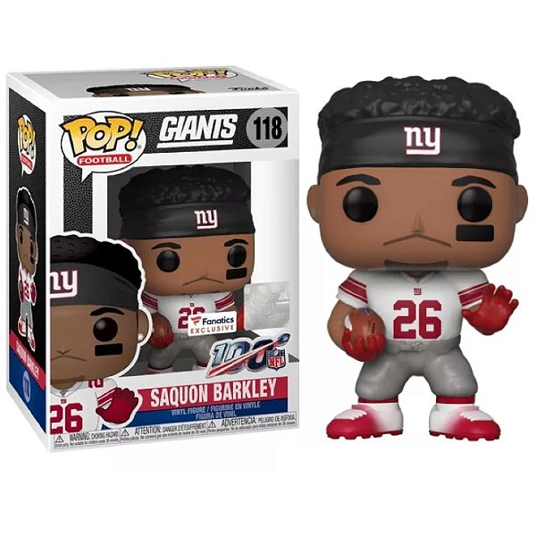 Funko Pop! Football NFL Giants Saquon Barkley 118 Exclusivo