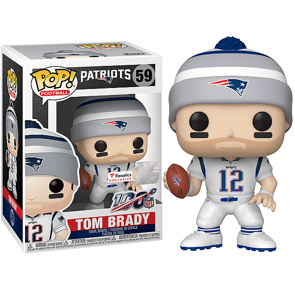 Funko Pop! Football NFL Patriots Tom Brady 59 Exclusivo