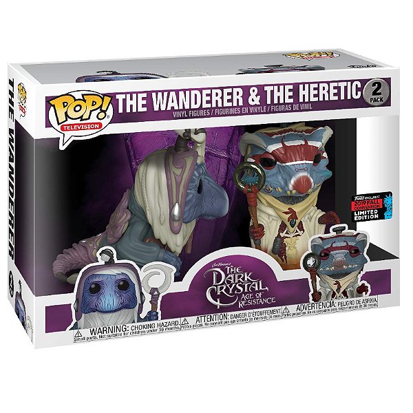 Funko Pop! Television O Cristal Encantado The Wanderer & The Heretic 2 Pack Exclusivo