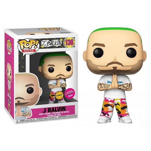 Funko Pop! Rocks J Balvin 136 Exclusivo Chase