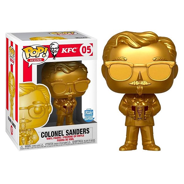 Funko Pop! Icons KFC Colonel Sanders 05 Exclusivo