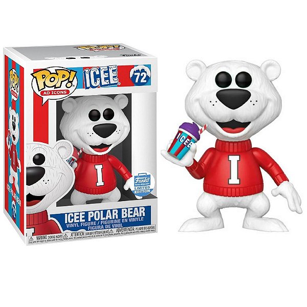 Funko Pop! Ad Icons Icee Polar Bear 72 Exclusivo