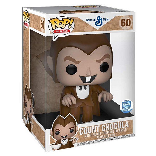 Funko Pop! Ad Icons General Mills Count Chocula 60 Exclusivo 10 Polegadas
