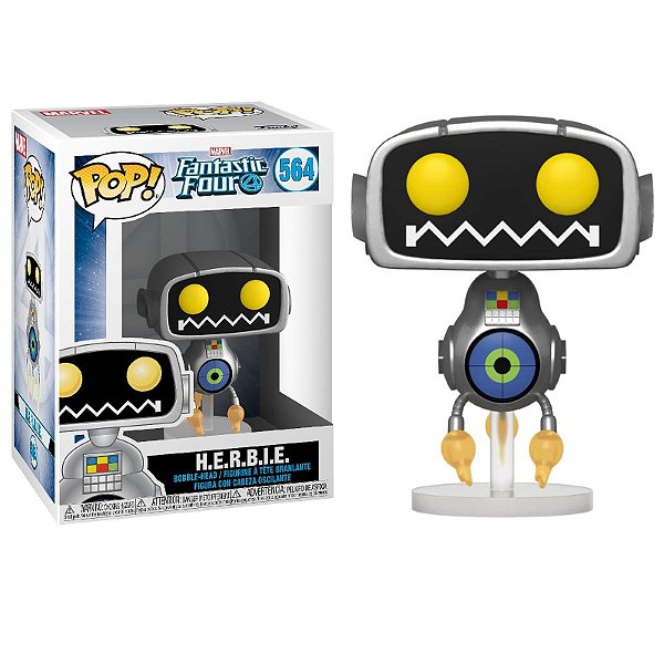 Funko Pop! Marvel Fantastic Four Quarteto Fantastico H.E.R.B.I.E. 564
