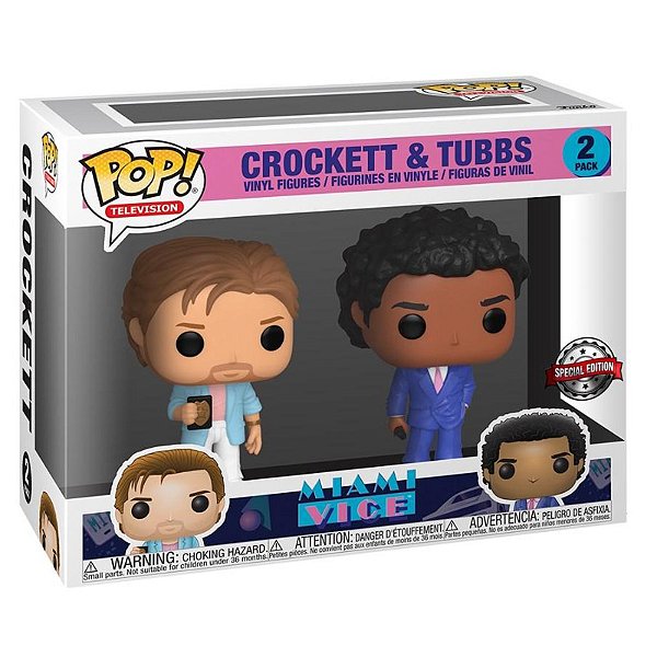 Funko Pop! Television Crockett & Tubbs 2 Pack Exclusivo