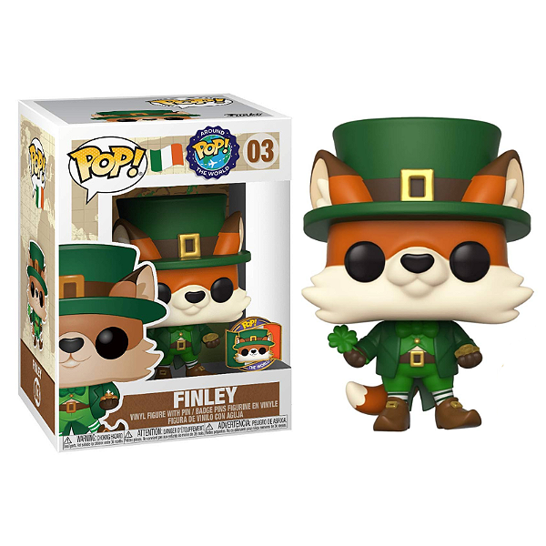 Funko Pop! Icons Around The World Finley 03 Exclusivo