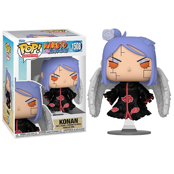 Funko Pop Animation Naruto Shippuden Konan 1508 Original Colecionavel Funko Pop Animation Naruto Shippuden Konan 1508 Original Colecionavel