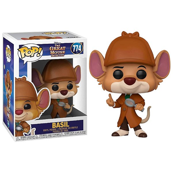 Funko Pop! Animation Disney The Great Mouse Detective Great Mouse Basil 774