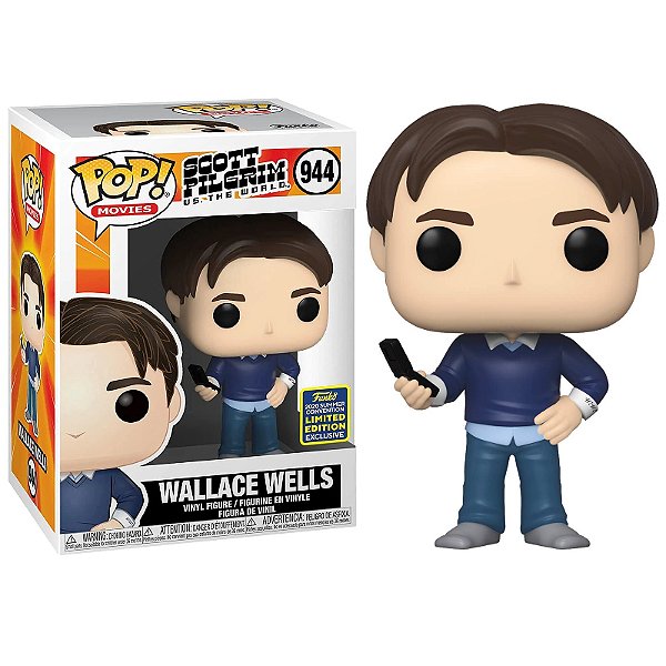 Funko Pop! Filme Scott Pilgrim Contra o Mundo Wallace Wells 944 Exclusivo