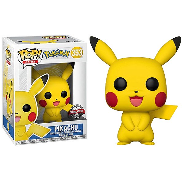 Funko Pop! Games Pokemon Pikachu 353 Exclusivo