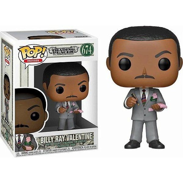Funko Pop! Filmes Trading Places Billy Ray Valentine 674