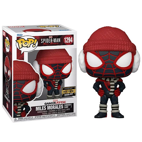Funko Pop! Marvel Spider-Man Miles Morales 1294 Exclusivo