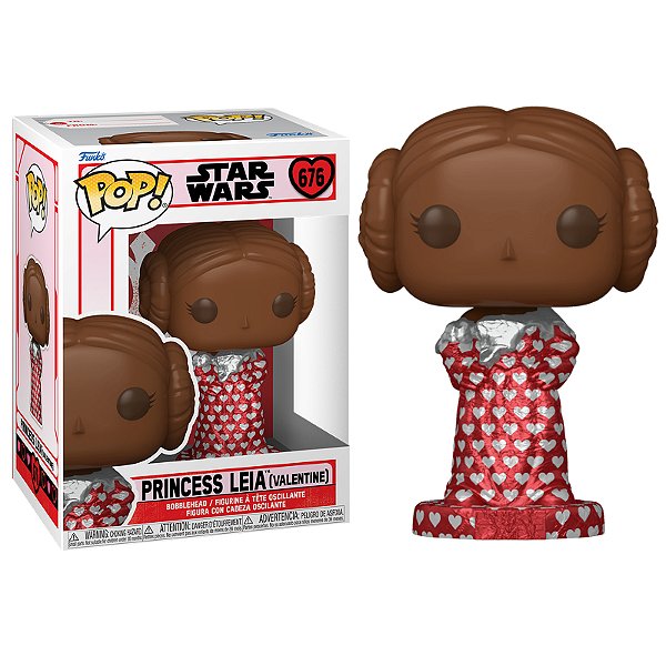Funko Pop! Television Star Wars Princess Leia Valentine 676