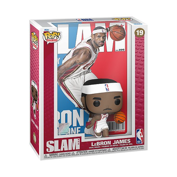 Funko Pop! Magazine Covers Basketball NBA LeBron James 19 Exclusivo