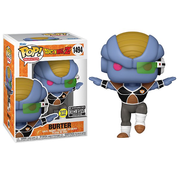 Funko Pop! Animation Dragon Ball Z Burter 1494 Exclusivo Glow