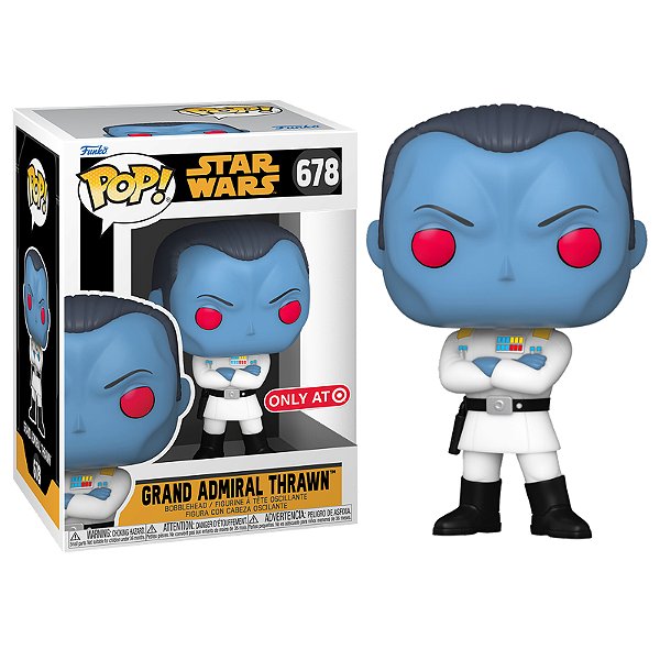 Funko Pop! Television Star Wars Grand Admiral Thrawn 678 Exclusivo