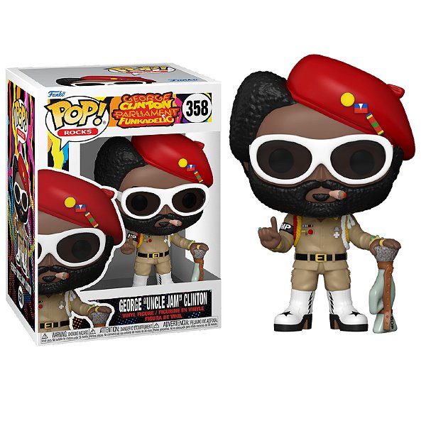 Funko Pop! Rocks George “Uncle Jam” Clinton 358