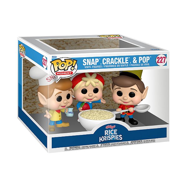 Funko Pop! Moments Kellogs Rice Krispies Snap, Crackle & Pop 227