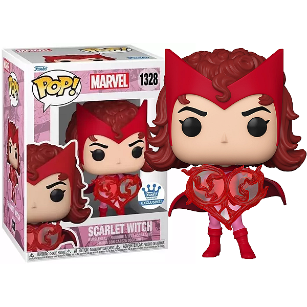 Funko Pop! Marvel WandaVision Scarlet Witch 1328 Exclusivo * DETALHE VER FOTOS
