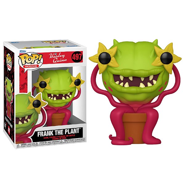 Funko Pop! Heroes Arlequina / Harley Quinn Frank the Plant 497