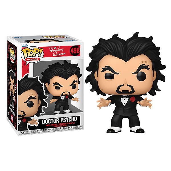 Funko Pop! Heroes Arlequina / Harley Quinn Doctor Psycho 498