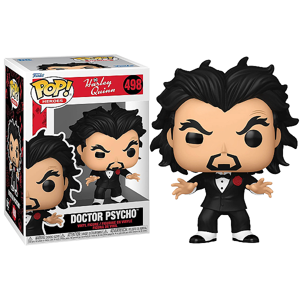 Funko Pop! Dc Comics Arlequina Doctor Psycho 498