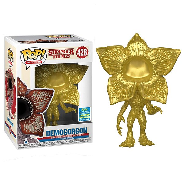 Funko Pop! Television Stranger Things Demogorgon 428 Exclusivo Gold