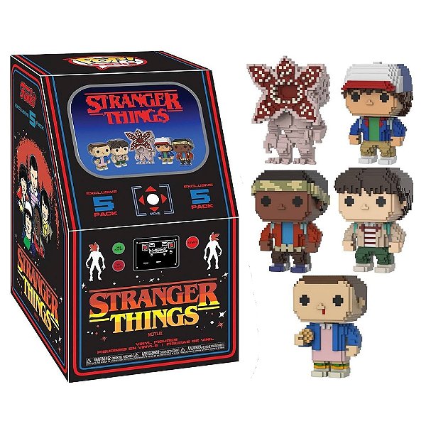Funko Pop! Television Stranger Things Box 8-BIT 5 Pack