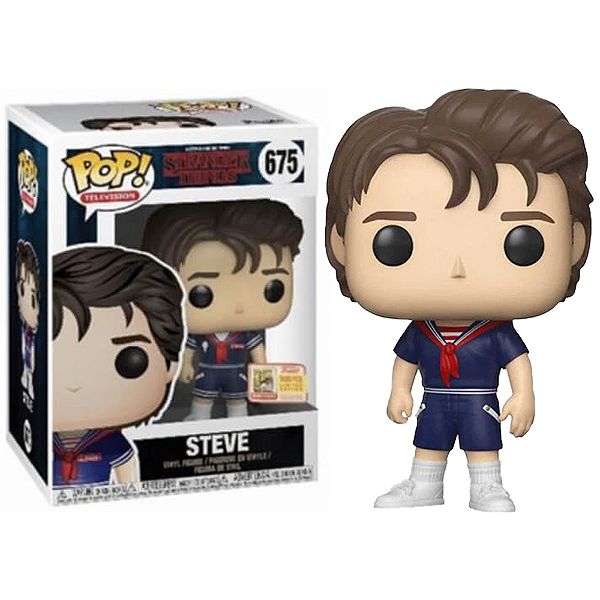 Funko Pop! Television Stranger Things Steve 675 Exclusivo 1800 Pcs