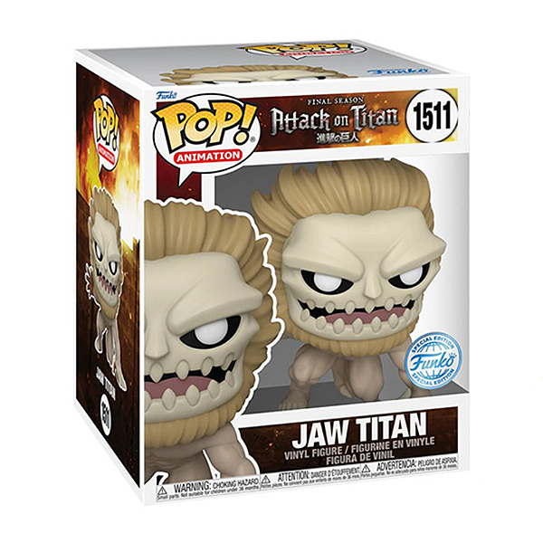 Funko Pop! Animation Attack On Titan Jaw Titan 1511 Exclusivo