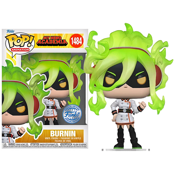 Funko Pop! Animation My Hero Academia Burnin 1484 Exclusivo