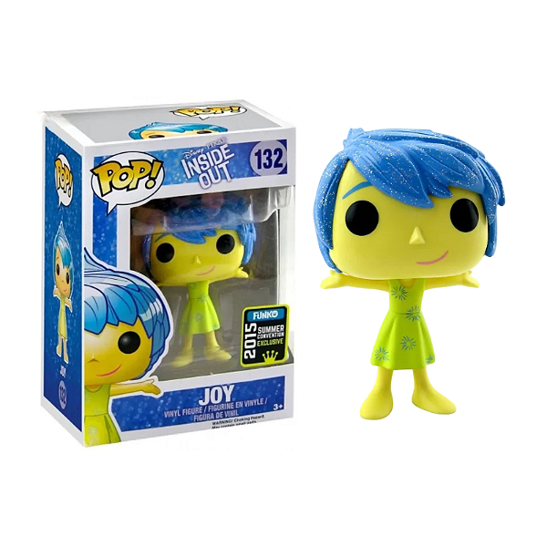Funko Pop! Disney Divertida Mente Alegria Joy 132 Exclusivo