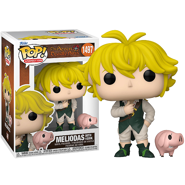 Funko Pop! Animation The Seven Deadly Sins Meliodas With Hawk 1497